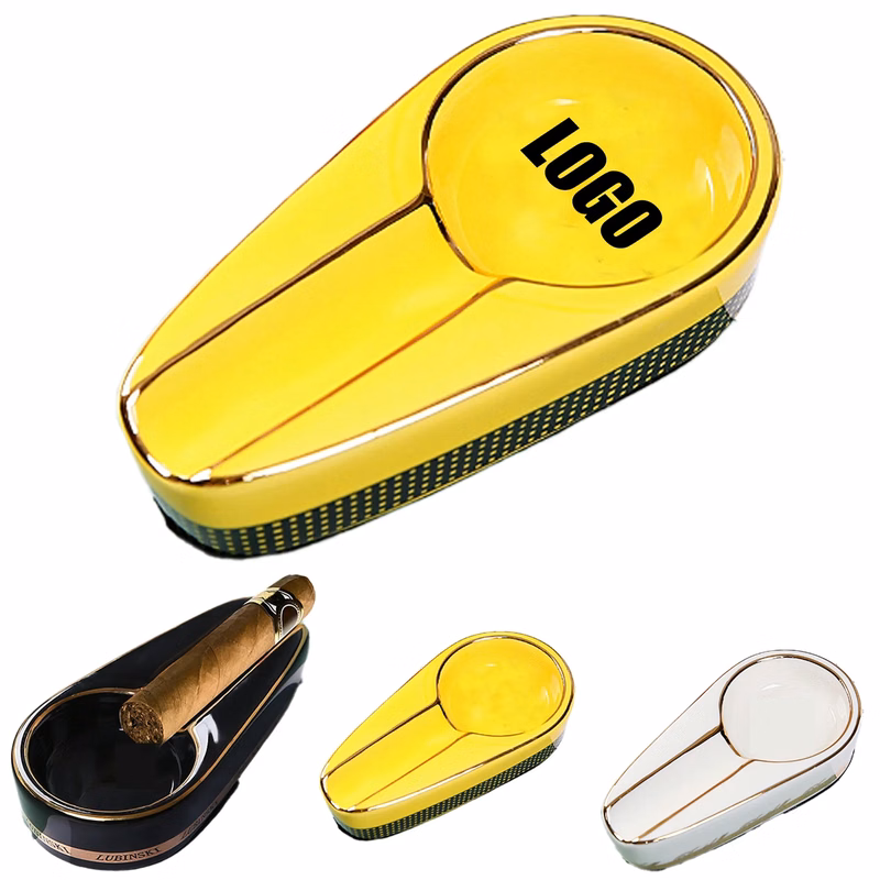Ceramic Portable Cigar Ashtray Accessories