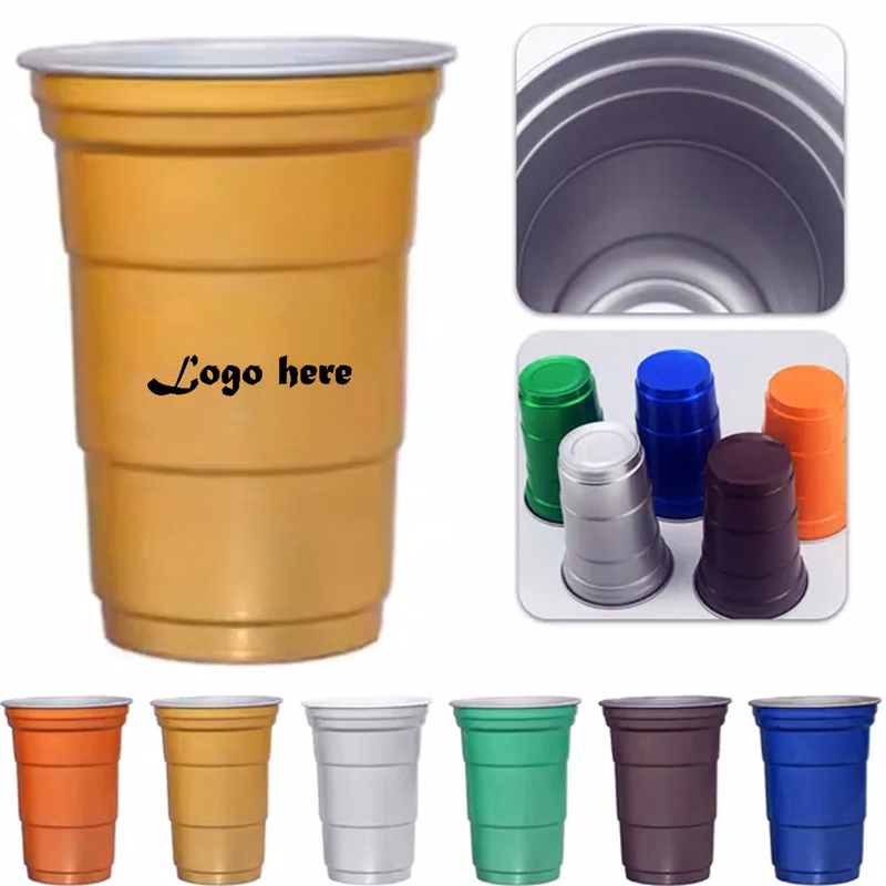15oz Aluminum Camping Cup ?C Eco-Friendly Drinkware