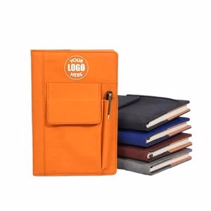 A5 Premium Notebook with Pockets
