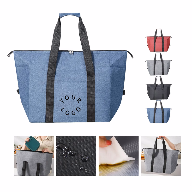 MOQ 50 Large Capacity Waterproof Insulated Cooler Bag