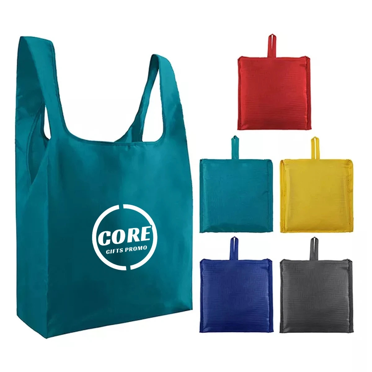 Foldable Reusable Shopping Bags with Pouch 1