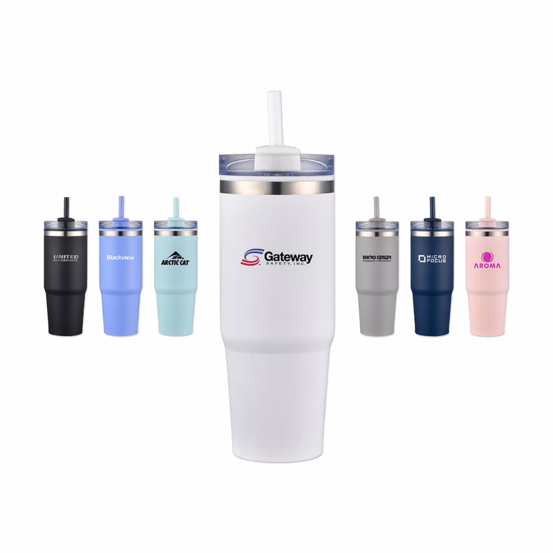 30 Oz. PP Inner Stainless Steel Outer Tumbler with Durable Coating