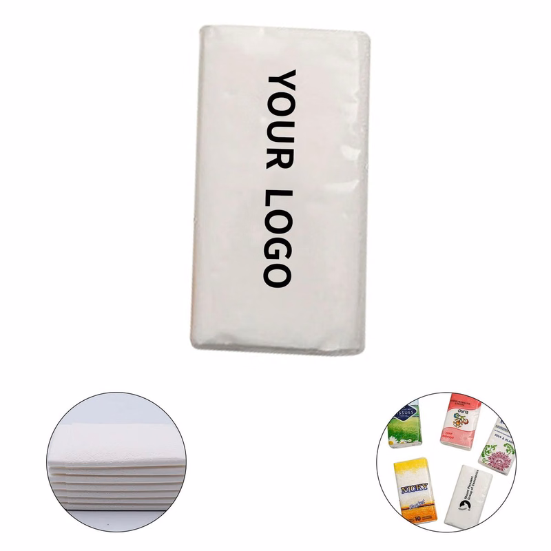 Mini Tissue Pack with 8 Sheets Compact and Portable