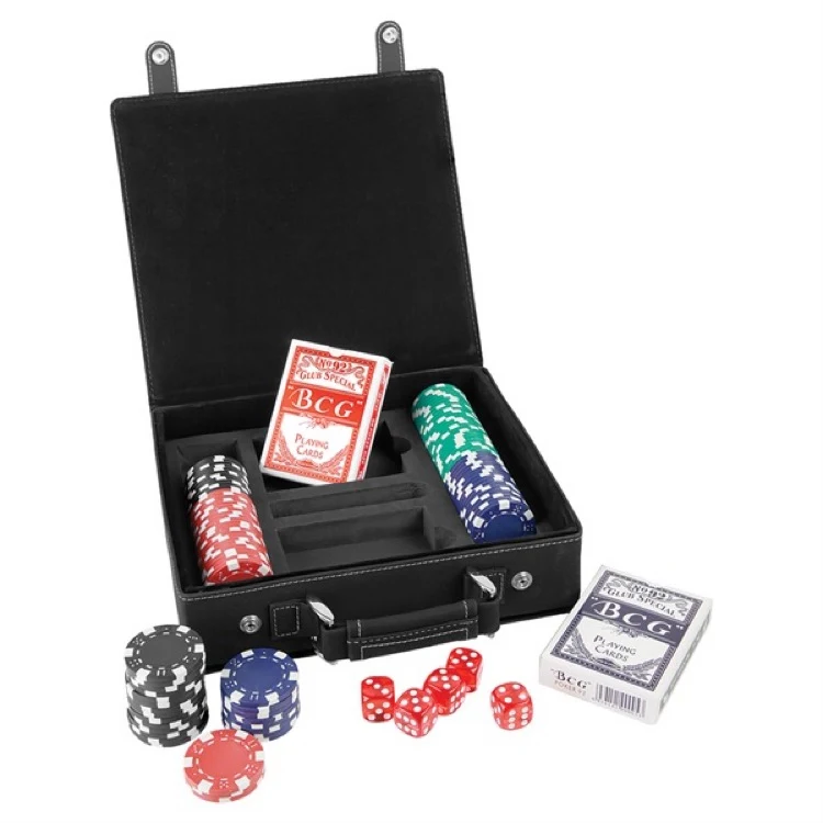 Leatherette Poker Set 1
