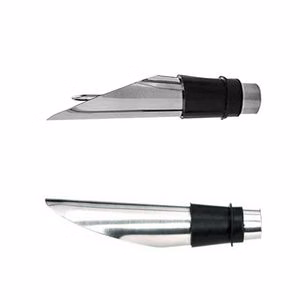 Stylish Stainless Steel Stopper Wine Pourer