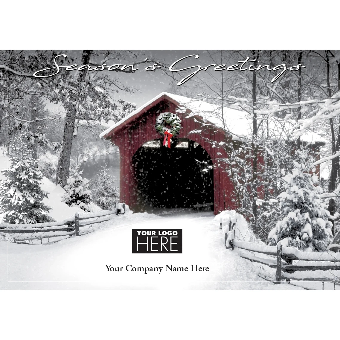 Scenic Silence Holiday Logo Cards 1