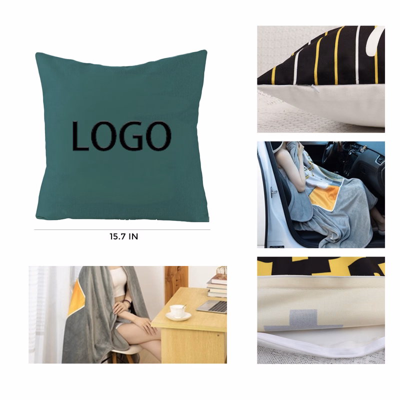 MOQ 10 PCS Stylish Canvas Throw Pillow