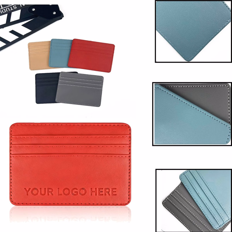 Promotional Debossed PU Card Wallet