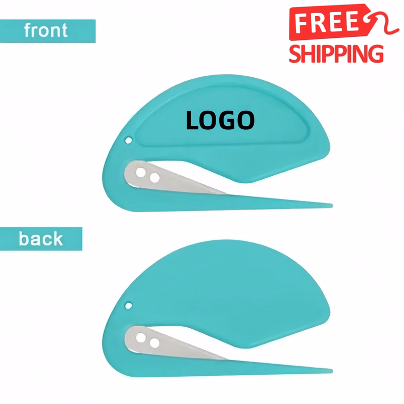 Translucent Plastic Letter Opener Office Tool