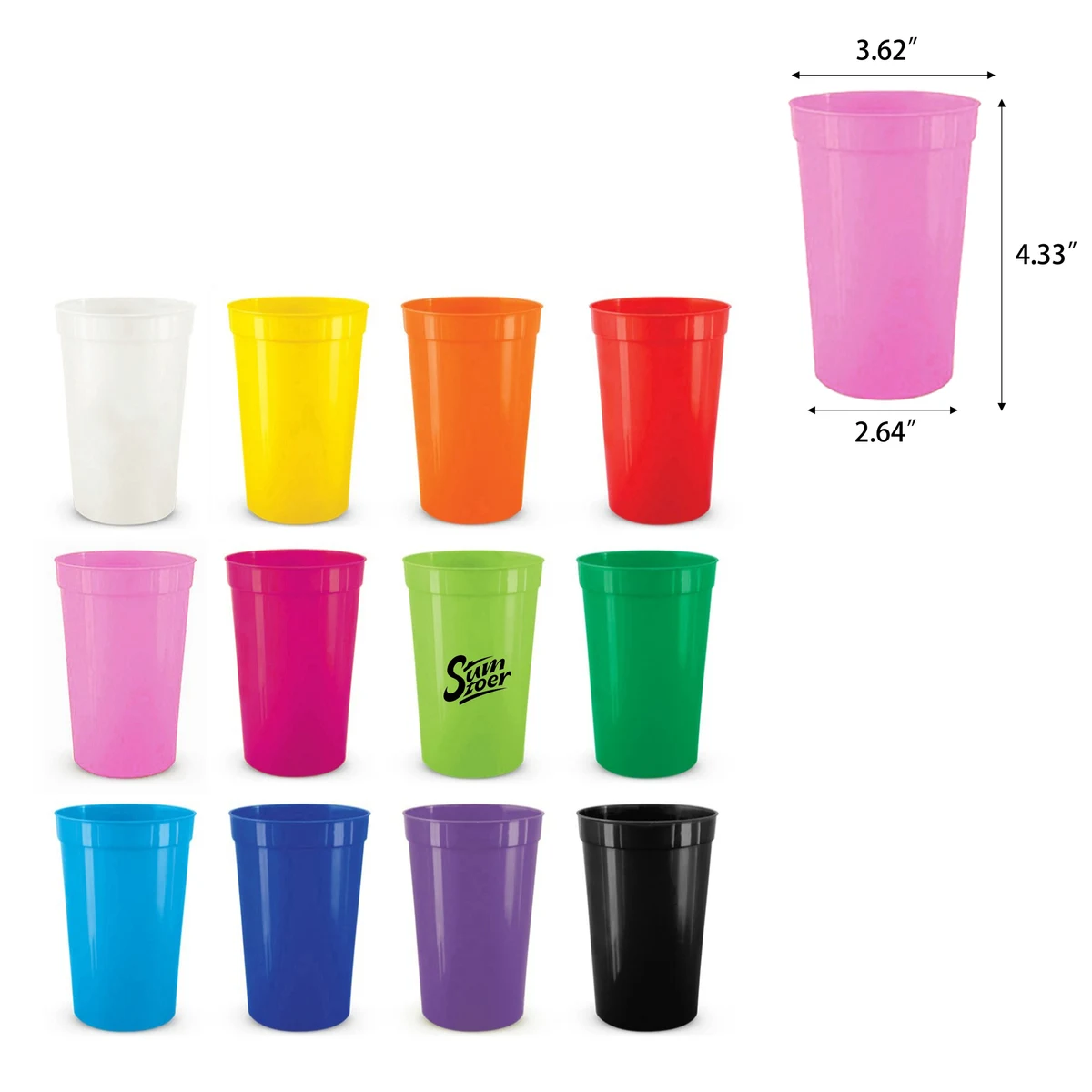 16oz Arena Cup MOQ 50 1