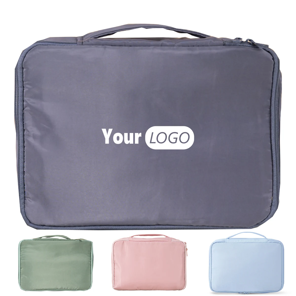 polyester Waterproof travel makeup bag 1