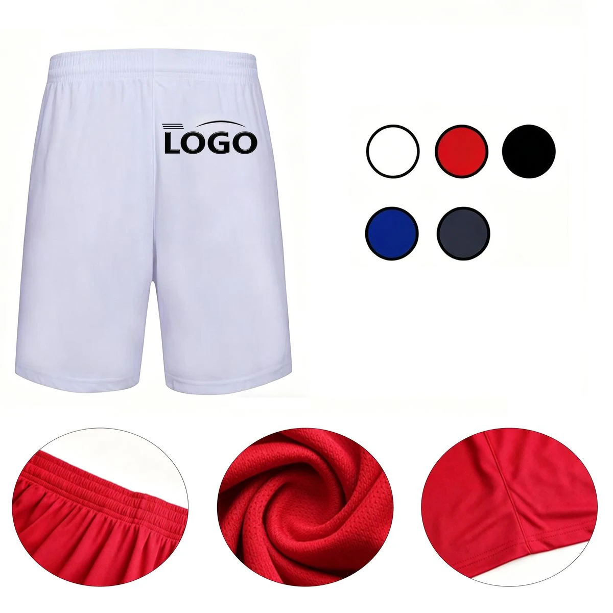 Lightweight Breathable Shorts With Custom Logo 1