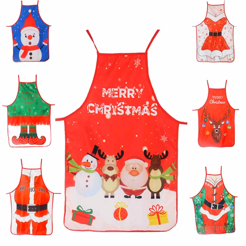 Christmas Canvas Cooking Apron