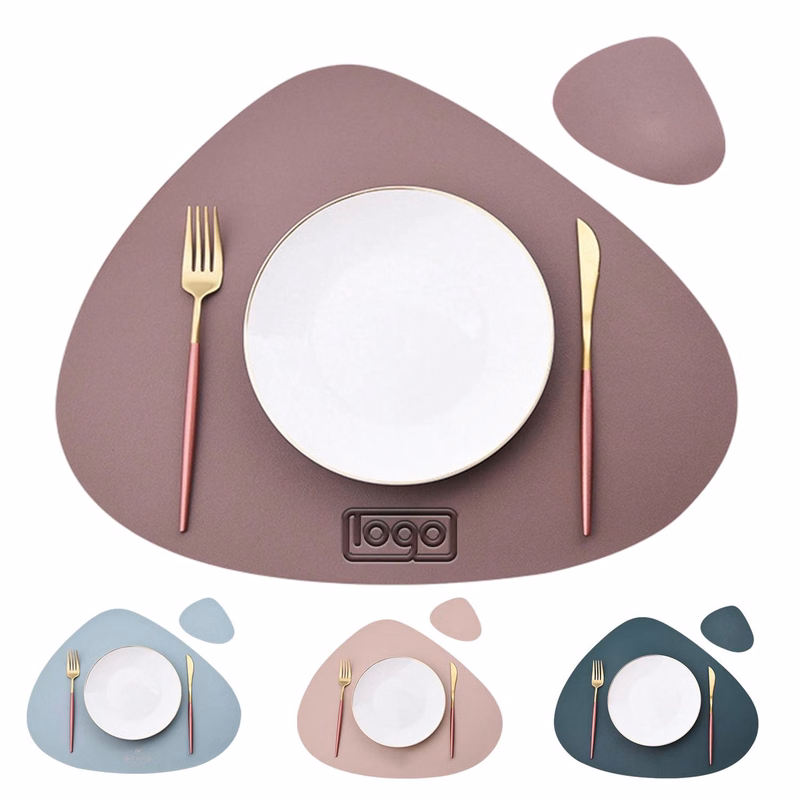 Leather Placemats and Coasters Set