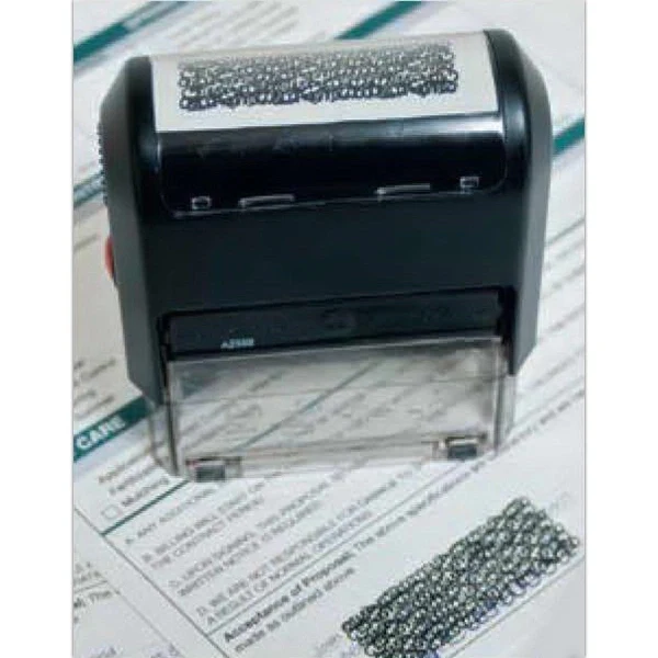 Privacy stamp - Self-Inking 1