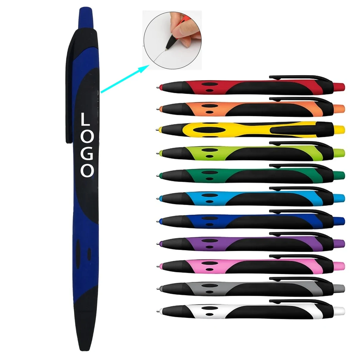 Gel-Sport Soft Touch Rubberized Hybrid Ink Gel Pen 1