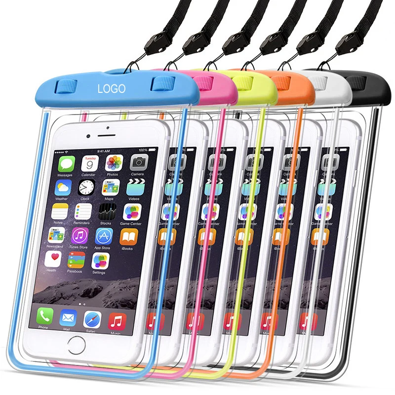 PVC Waterproof Cell Phone Bag with Luminous bar 1
