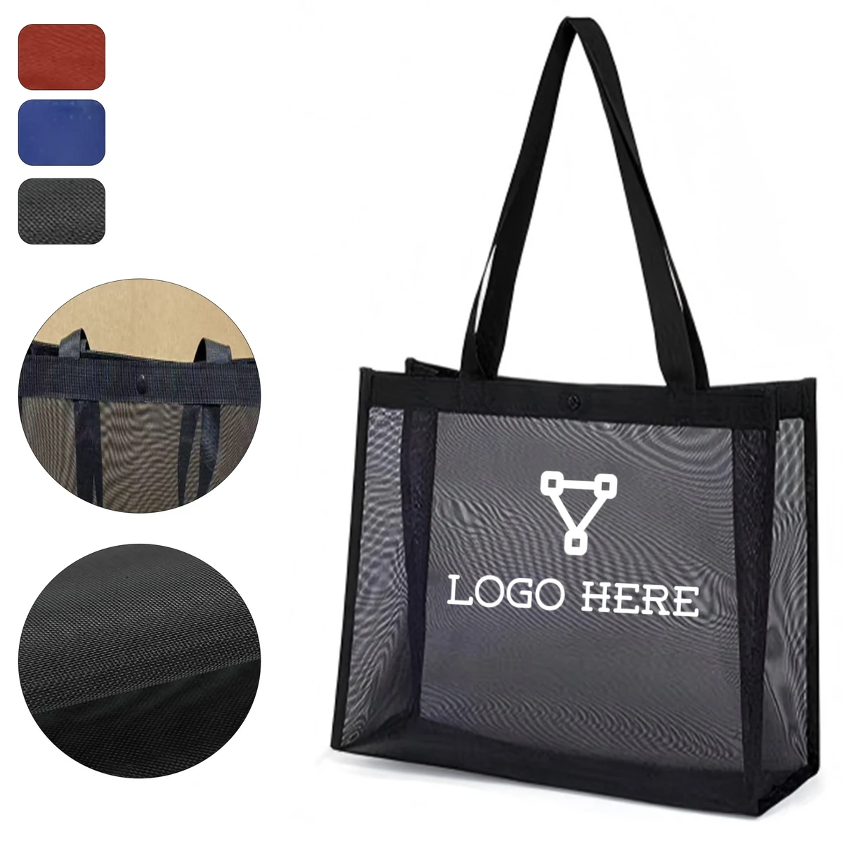 Casual Daily Mesh Utility Tote 1