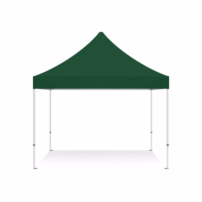 Green Canopy Tent (Topper and Frame) - (10' x 10ft)