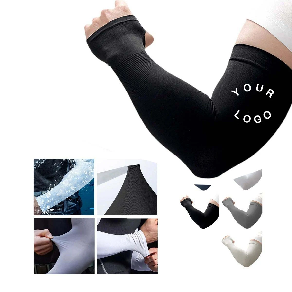 Nylon Cooling Sleeves for Sports and Outdoor Use 1