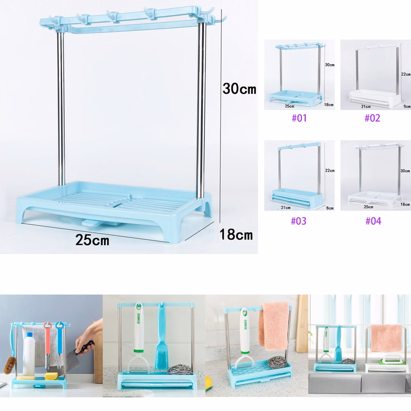 Sponge Stand Kitchen Sink Storage Drain