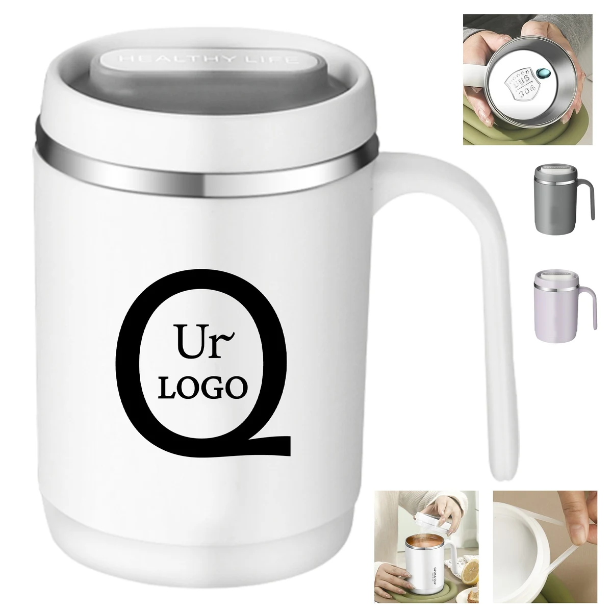 16.9Oz Stainless Steel Insulated Mug 1