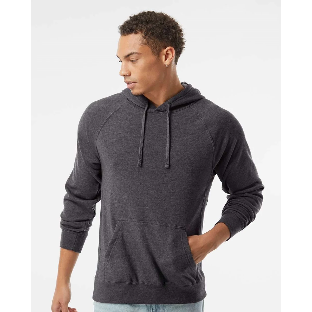 Unisex Special Blend Raglan Hooded Sweatshirt - PRM33SBP 1