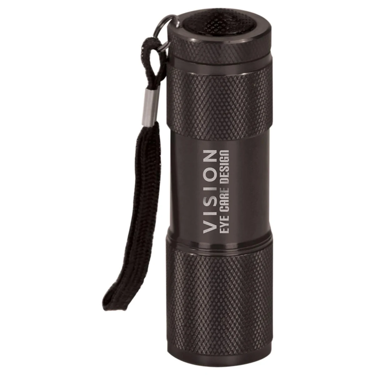 3 3/8" 9-LED Laserable Flashlight with Strap 1