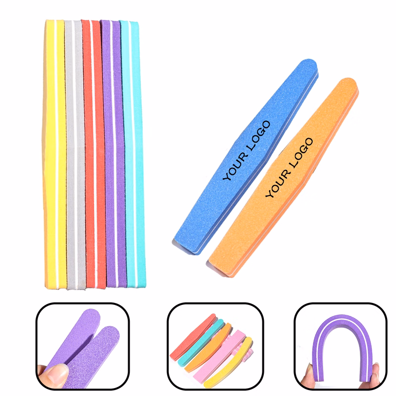 MOQ 30 PCS Custom Logo Nail File
