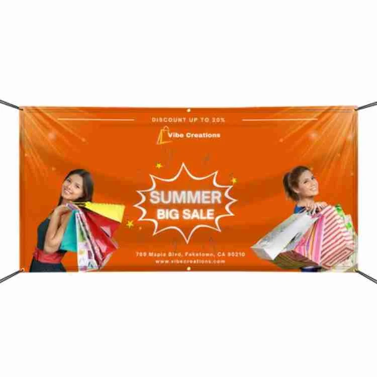 Custom Ultra Premium Vinyl Banners (1ft x 1ft/sqft) 1