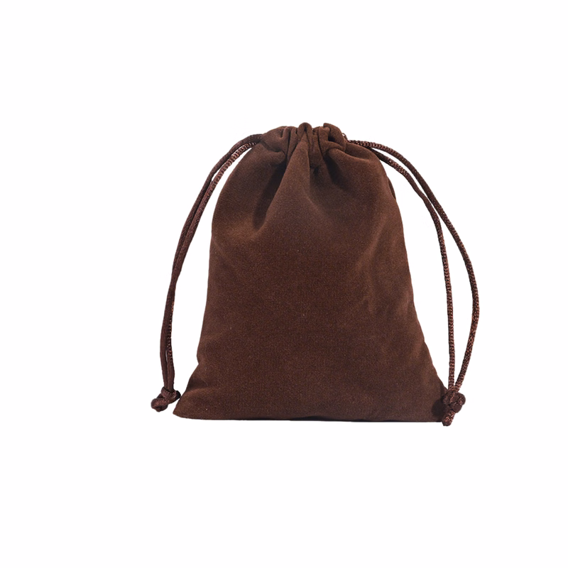 Velvet Gift Drawstring Pouch Dual Cord