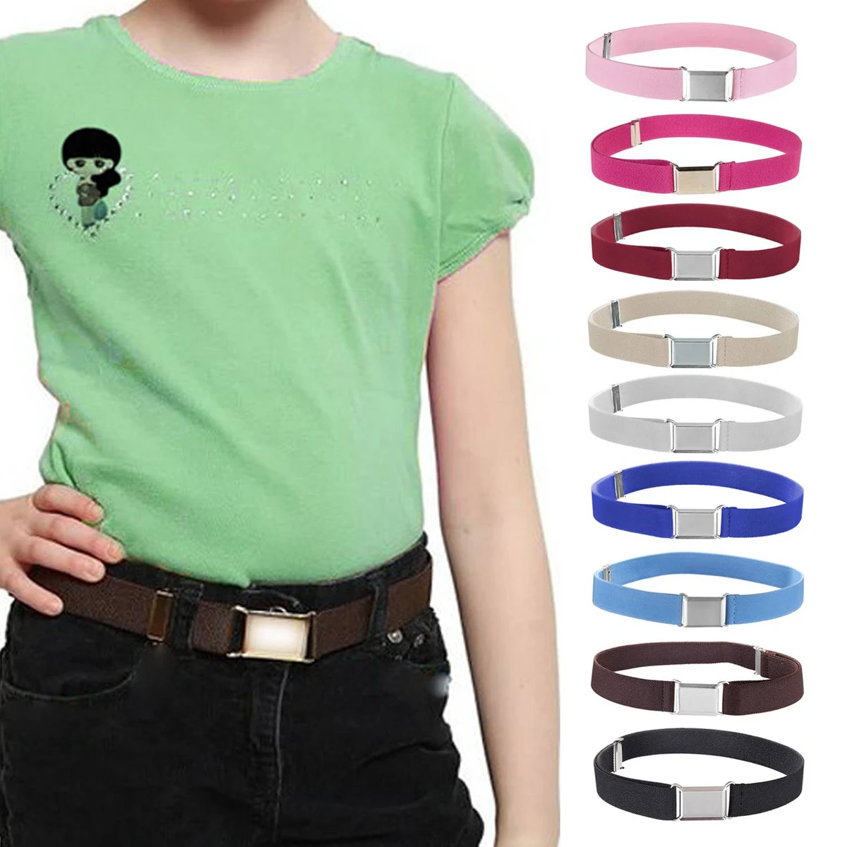 Elastic Waistband for Children's Pants Belt 1