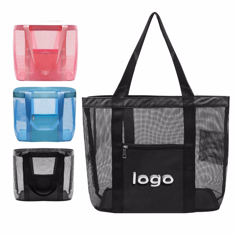 Durable Traveling Mesh Bag with Zipper