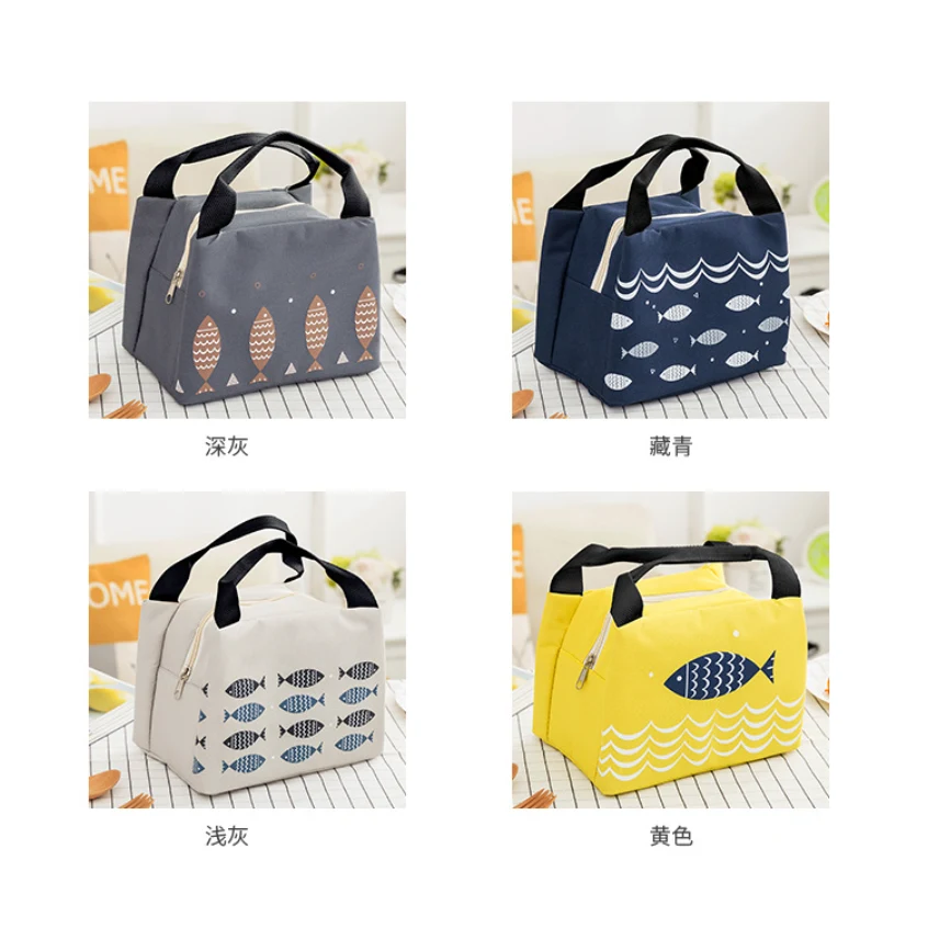 Economy Cooler w/ Custom Imprint Insulated Lunch Bag 1