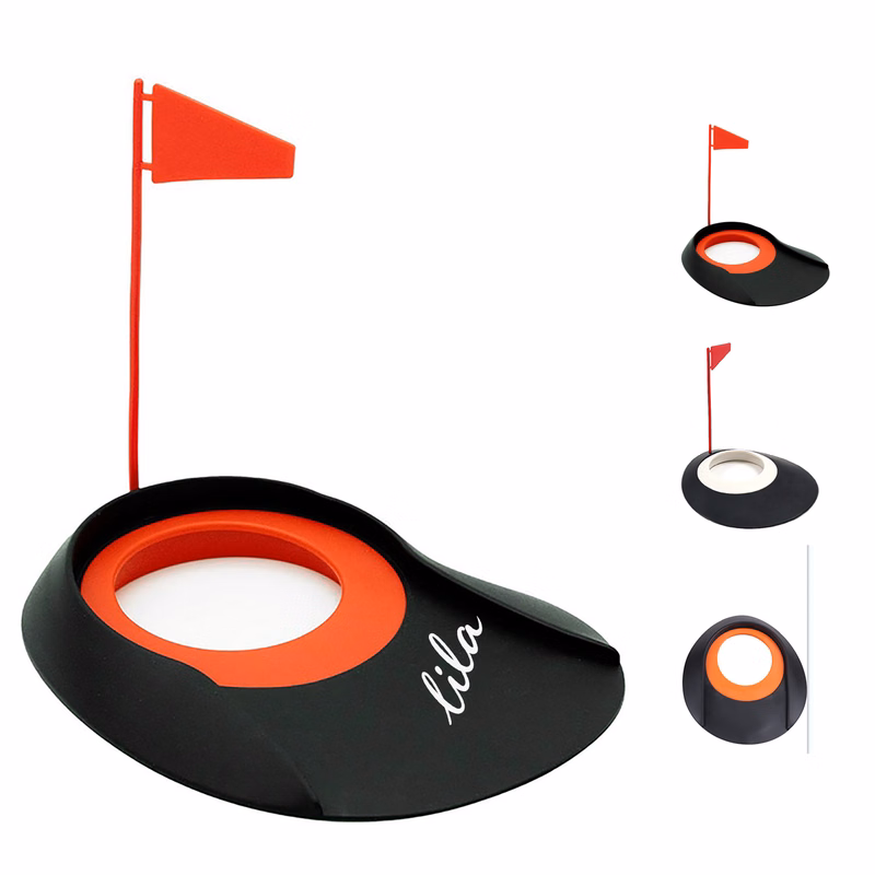 Golf Putter Training Cup w/ Flag Marker