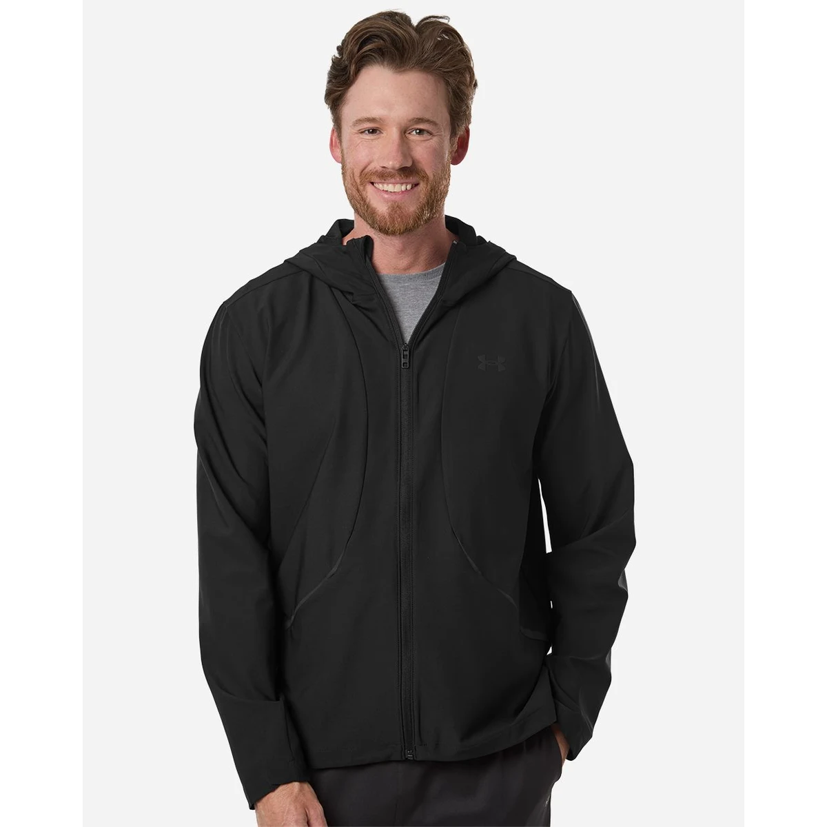Men's Unstoppable Woven Full-Zip Jacket - 6014621 1