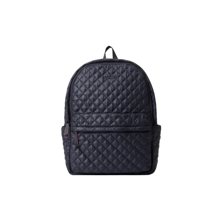 MZ Wallace Metro Backpack Deluxe - Black Rec 1