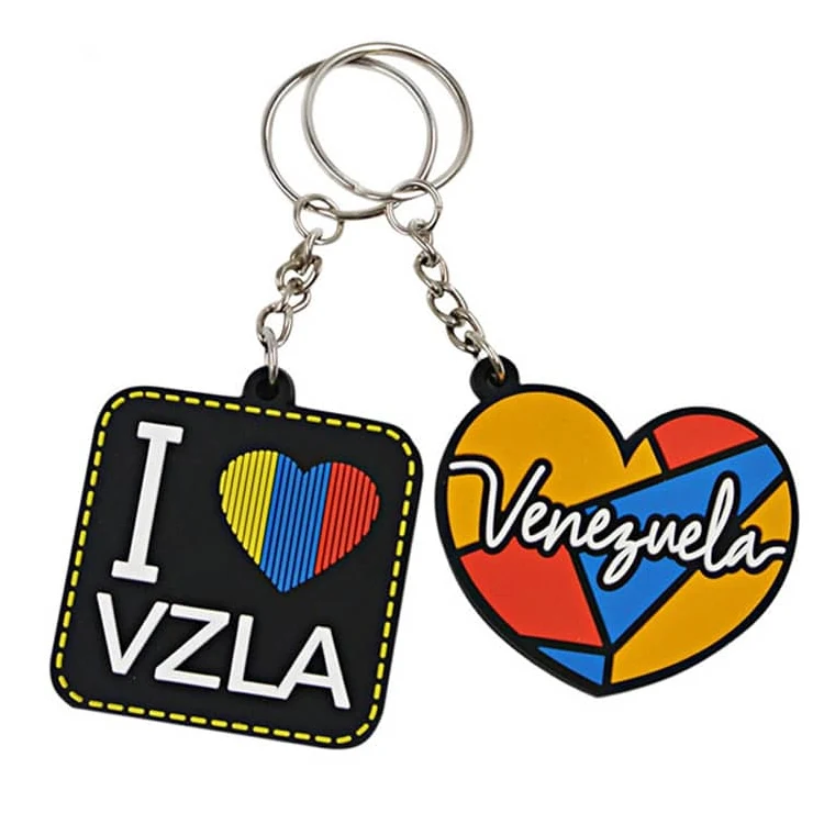 4.5" PVC Keychain - Printed 1