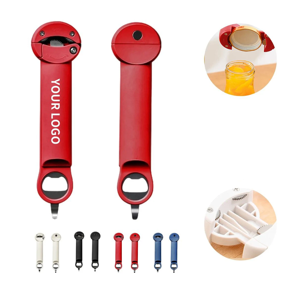 Space Saving Can Opener with Magnetic Head 1