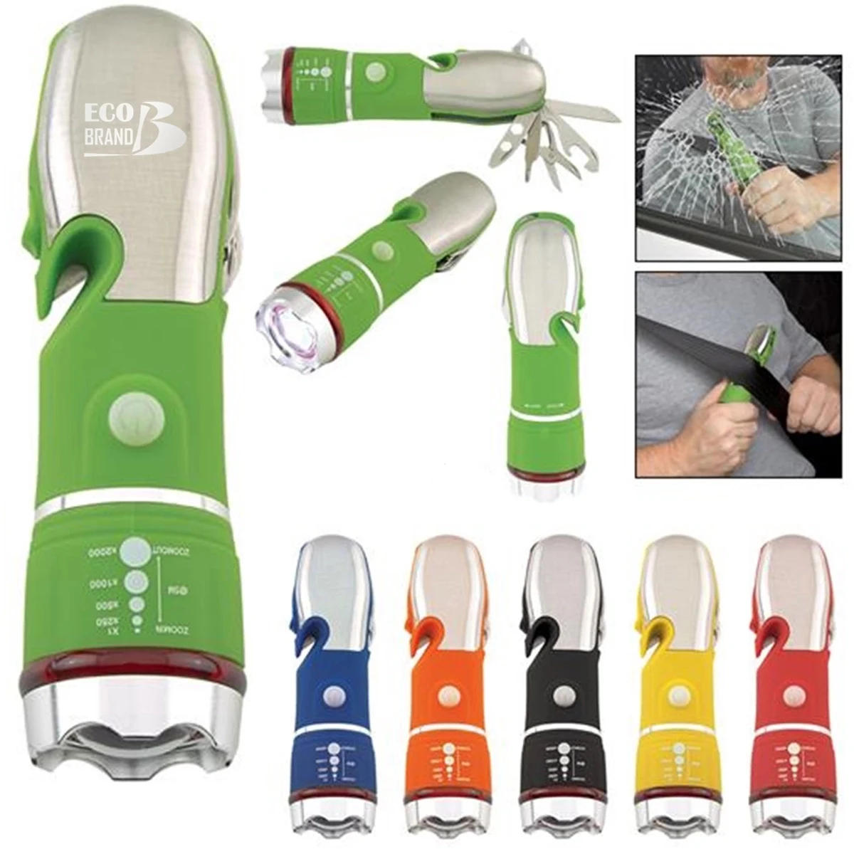 Custom Mini Portable Emergency Cob Flashlight Multi-Tools 1