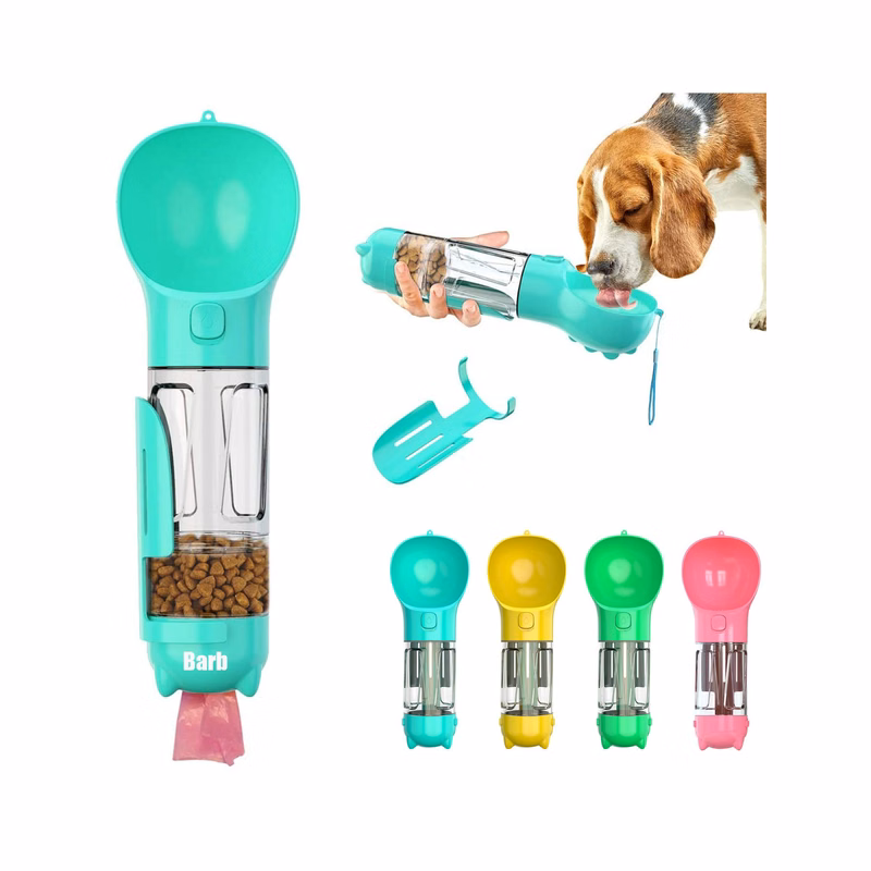 Leak Proof Portable Pet Bowl & Water Feeder with Waste Bags