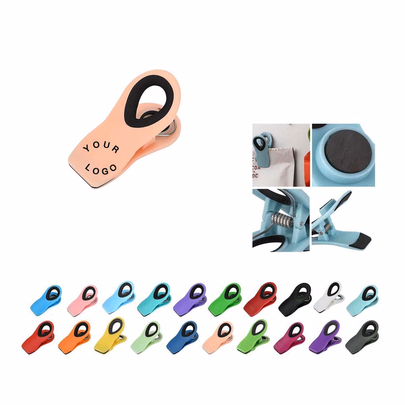 Plastic Magnetic Clips for Bags Lightweight