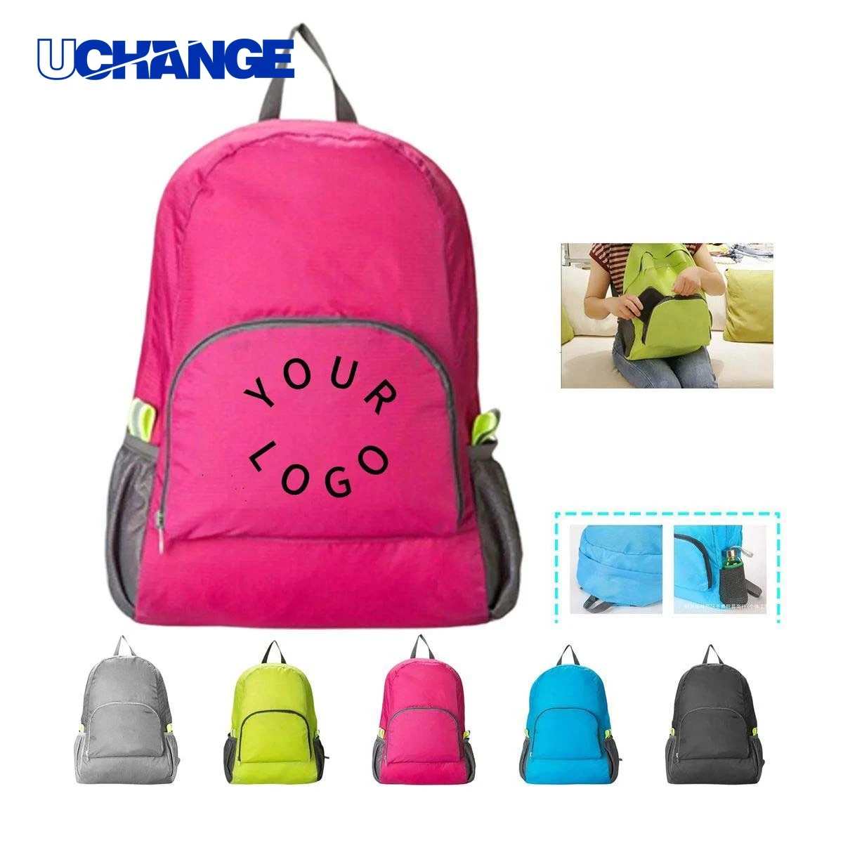 Portable Foldable Backpack for Camping and Fitness 1