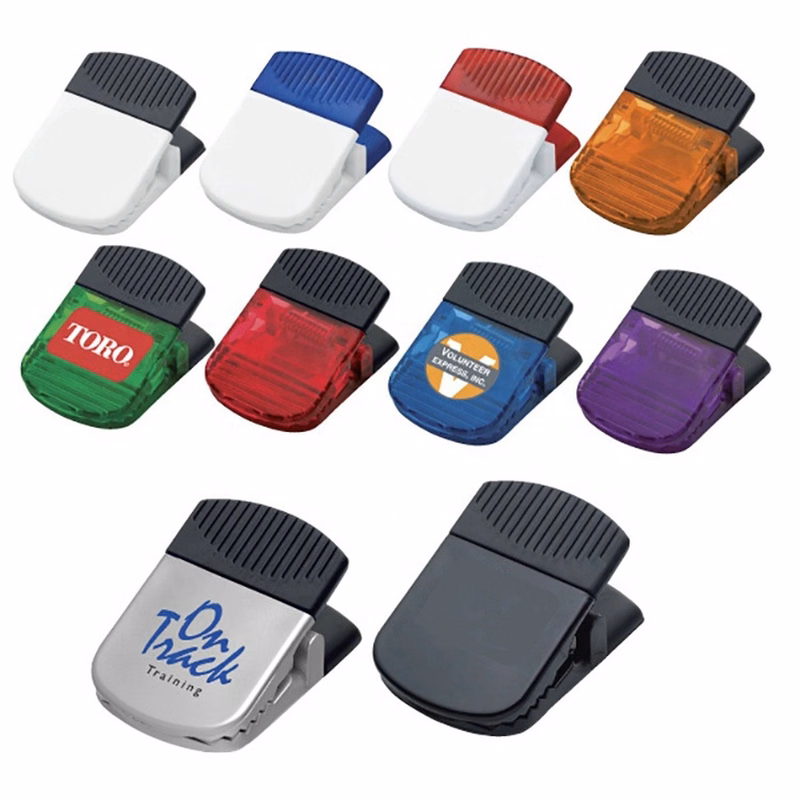Standard magnetic memo holder/clip