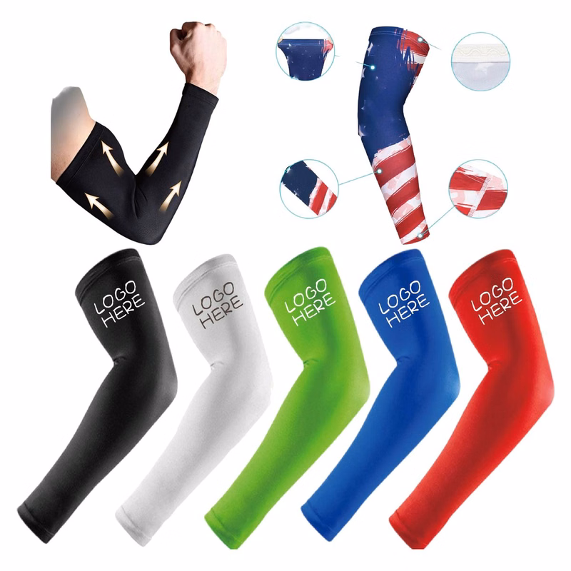 Cooling Arm Sleeves with Ice-Silk Technology