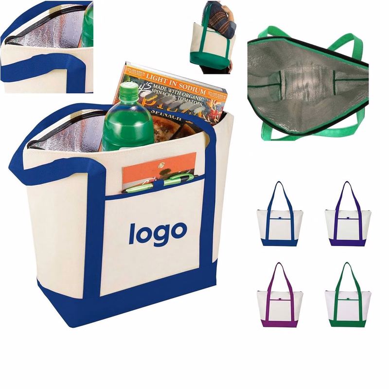 24-Can Non-Woven Tote Cooler Bag