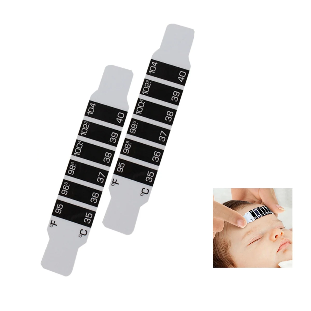 Baby Forehead Thermometer Strips 1