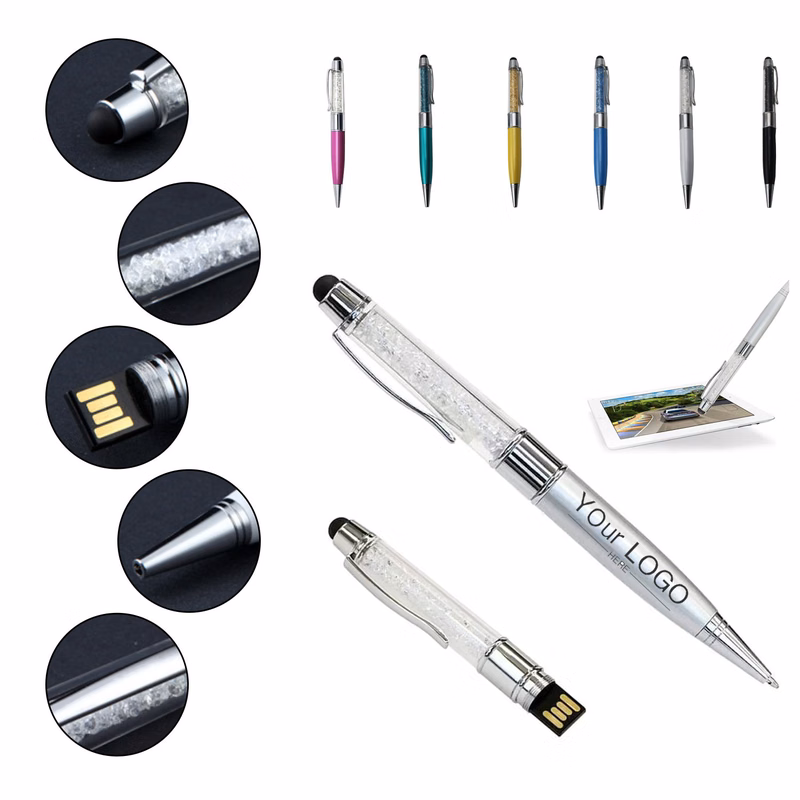 Touch Screen Ballpoint Pen With 4GB USB Flash Drive