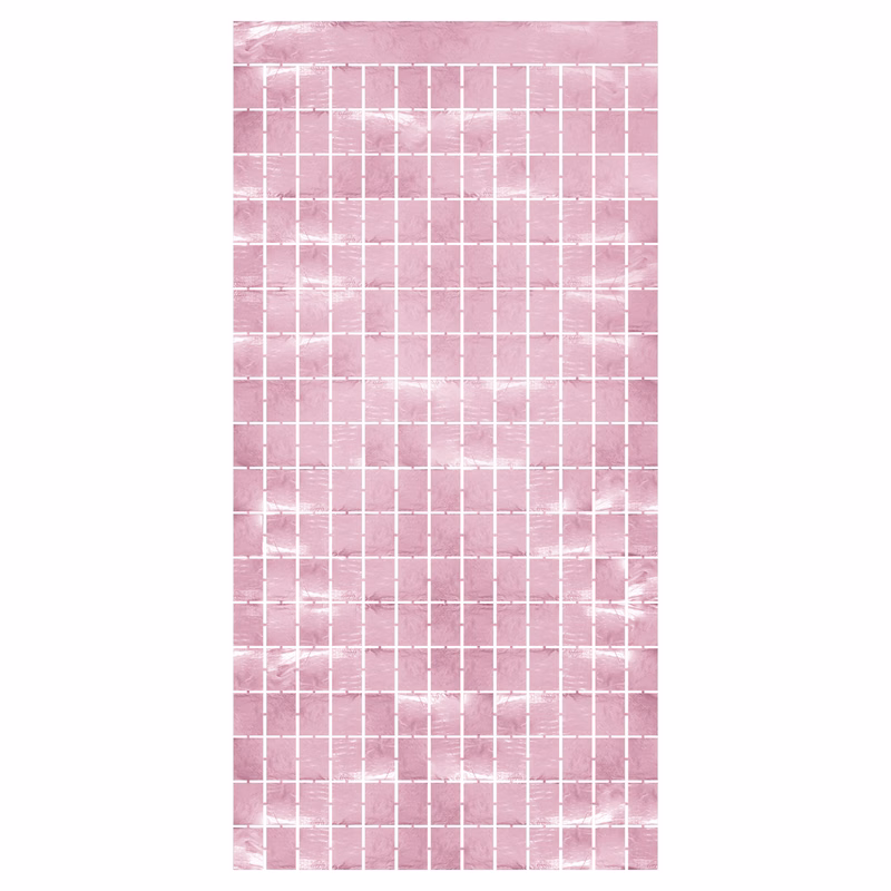 Metallic Square Curtain