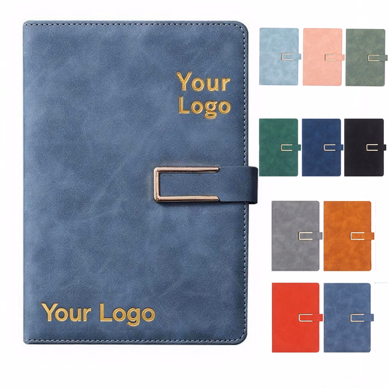 PU Leather Buckle Notebook